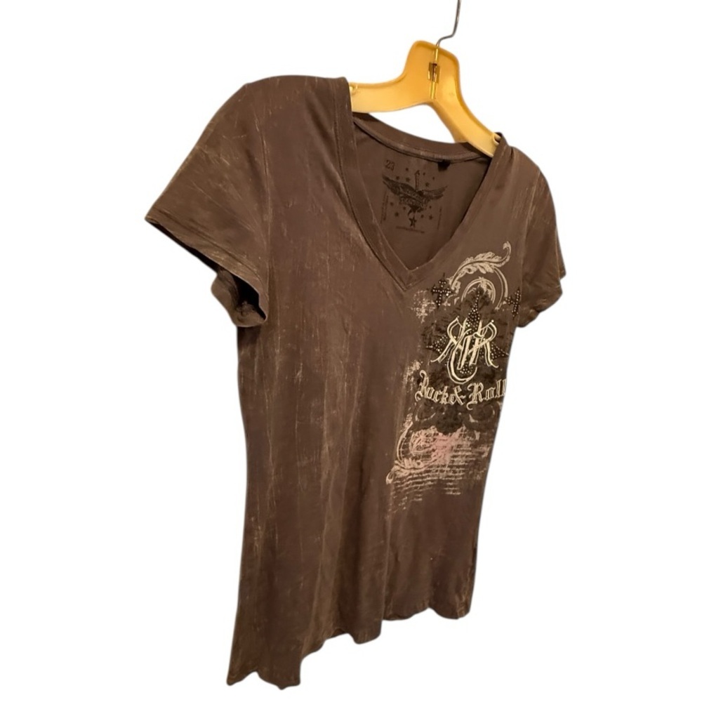 Rock & Roll Cowgirl Embroidered Shirt - Picture 3 of 6
